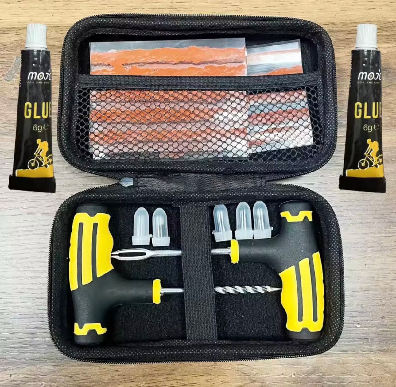 🛞 Kit Réparation Pneu Voiture Professionnel