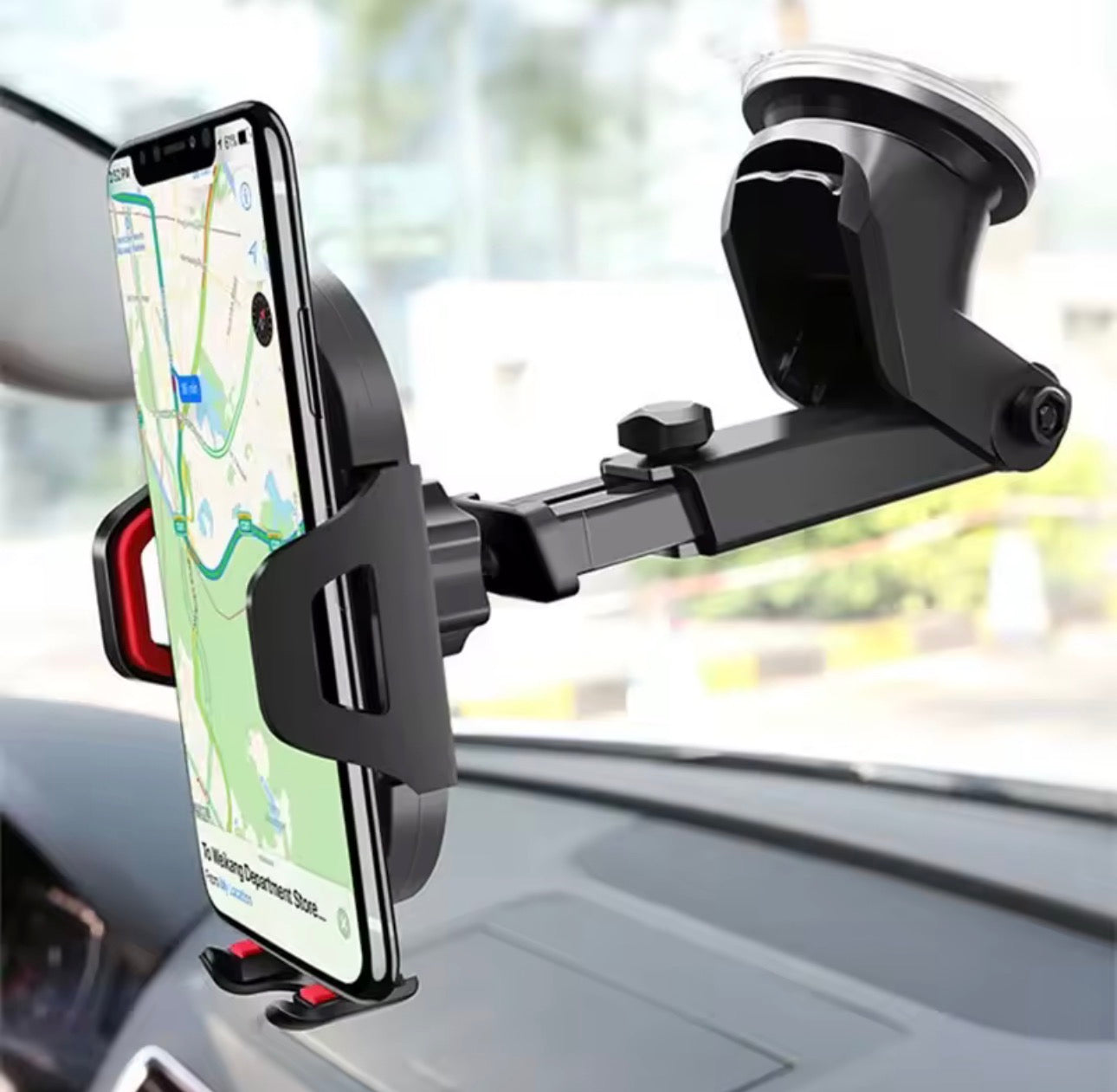 🚗 Support Téléphone Voiture – Rotation 360° Ultra Stable