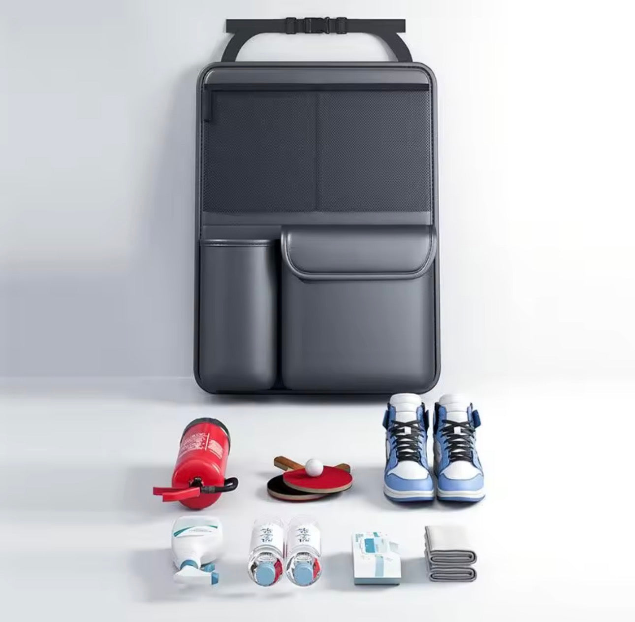 🚗 Organisateur de Coffre & Siège Arrière – Grande Capacité