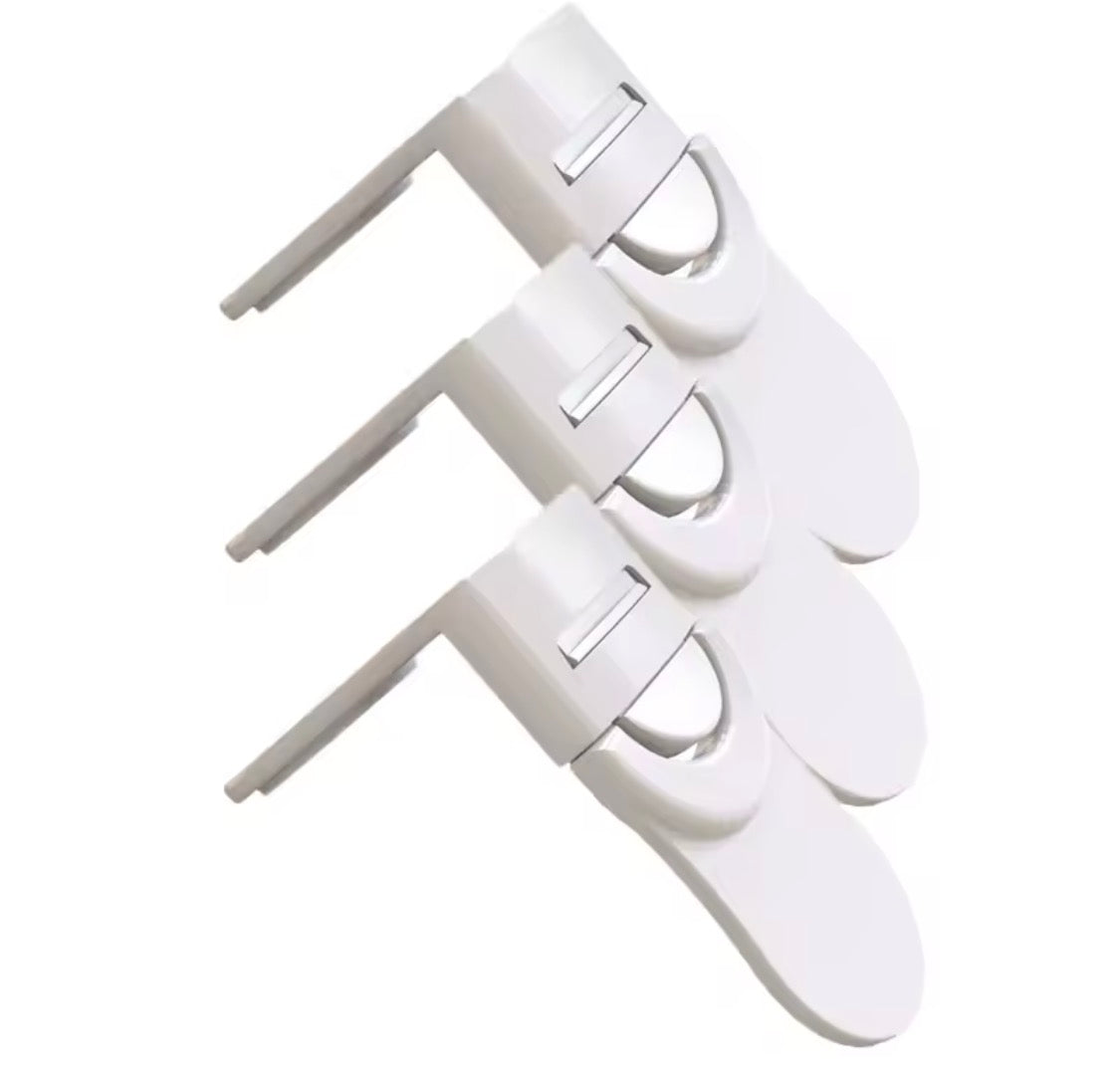 Serrure de tiroir de sécurité pour bébé, Anti-pincement, serrure de tiroir d'armoire à main